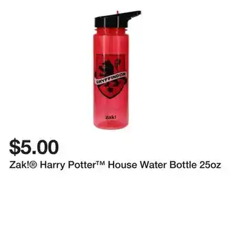 Five Below Zak! Harry Potter House Water Bottle 25oz offer