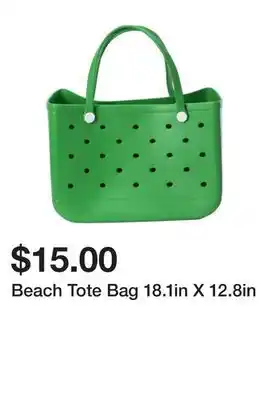 Five Below Beach Tote Bag 18.1in X 12.8in offer