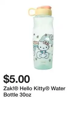 Five Below Zak! Hello Kitty Water Bottle 30oz offer