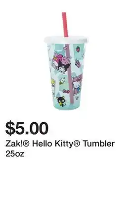 Five Below Zak! Hello Kitty Tumbler 25oz offer