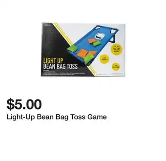 Five Below Light-Up Bean Bag Toss Game offer