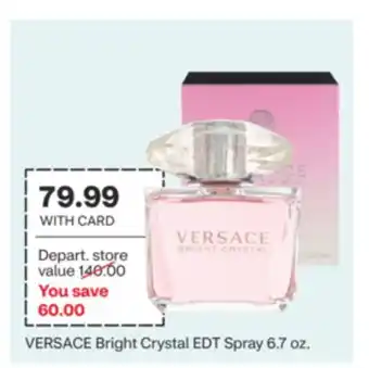 CVS VERSACE Bright Crystal EDT Spray offer
