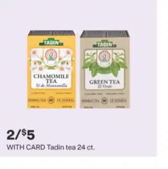 CVS Tadin tea 24 ct offer