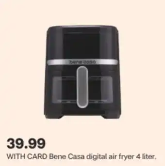 CVS Bene Casa digital air fryer 4 liter offer