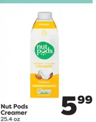 Weis Markets Nut Pods Creamer offer