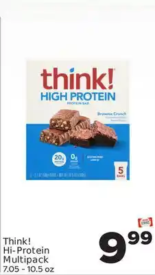 Weis Markets Think! Hi-Protein Multipack offer