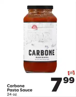 Weis Markets Carbone Pasta Sauce offer