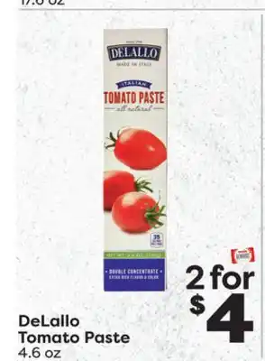 Weis Markets DeLallo Tomato Paste offer