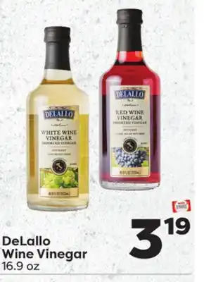 Weis Markets DeLallo Wine Vinegar offer