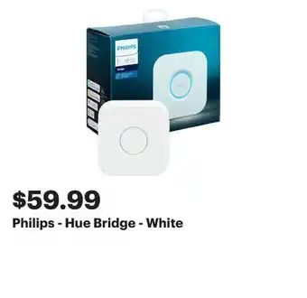 Best Buy Philips - Hue Bridge - White offer