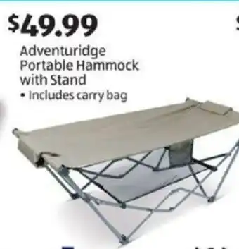 Aldi Adventuridge Portable Hammock with Stand offer