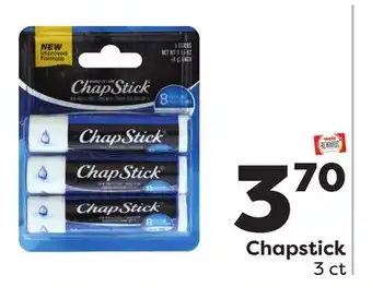 Weis Markets Chapstick offer