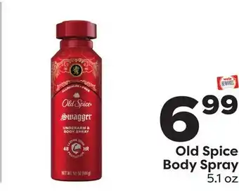 Weis Markets Old Spice Body Spray offer