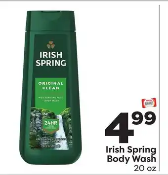 Weis Markets Irish Spring Body Wash offer