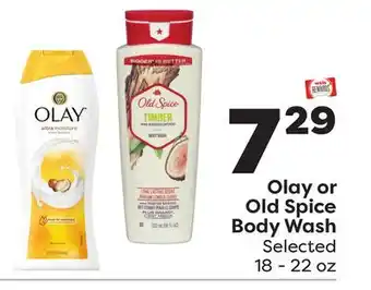 Weis Markets Olay or Old Spice Body Wash offer
