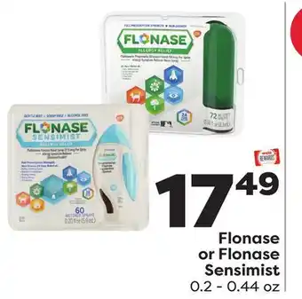 Weis Markets Flonase or Flonase Sensimist offer