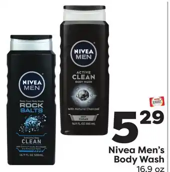 Weis Markets Nivea Men's Body Wash offer