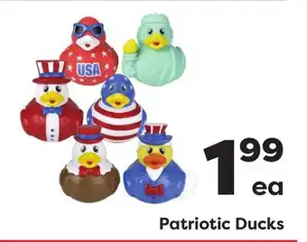 Weis Markets Patriotic Ducks offer