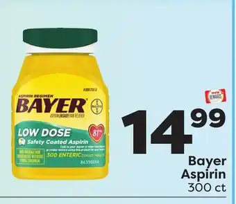 Weis Markets Bayer Aspirin offer
