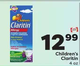 Weis Markets Children's Claritin offer