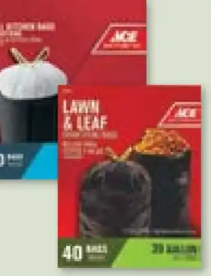 Ace Hardware Ace Trash Bags offer