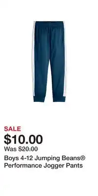 Kohl's Boys 4-12 Jumping Beans Performance Jogger Pants offer