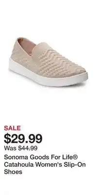 Kohl's Sonoma Goods For Life Catahoula Women's Slip-On Shoes offer