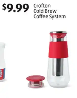 Aldi Crofton Cold Brew Coffee System offer