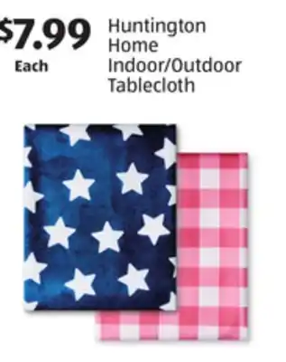 Aldi Huntington Home Indoor/Outdoor Tablecloth offer