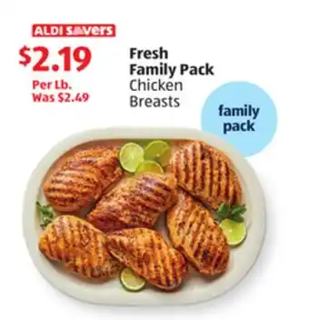 Aldi Fresh Family Pack Chicken Breasts offer