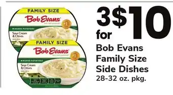 ACME Bob Evans Family Size Side Dishes offer