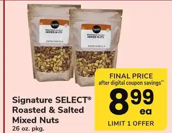 ACME Signature SELECT Roasted & Salted Mixed Nuts offer