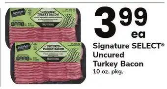 ACME Signature SELECT Uncured Turkey Bacon offer