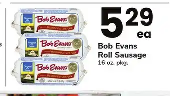 ACME Bob Evans Roll Sausage offer