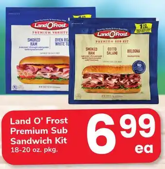 ACME Land O'Frost Premium Sub Sandwich Kit offer