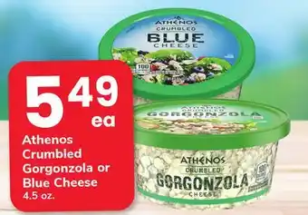 ACME Athenos Crumbled Gorgonzola or Blue Cheese offer