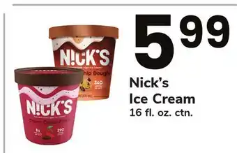 ACME Nick's Ice Cream offer