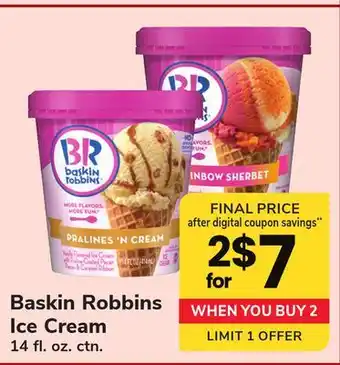 ACME Baskin Robbins Ice Cream offer