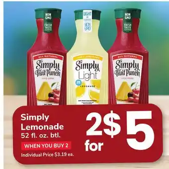 ACME Simply Lemonade offer