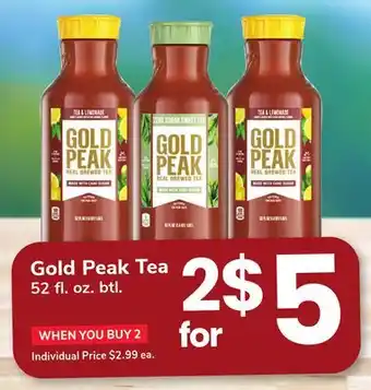 ACME Gold Peak Tea offer