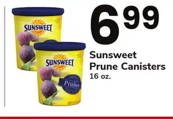 ACME Sunsweet Prune Canisters offer