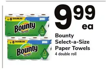 ACME Bounty Select-a-Size Paper Towels offer