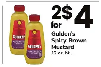 ACME Gulden's Spicy Brown Mustard offer