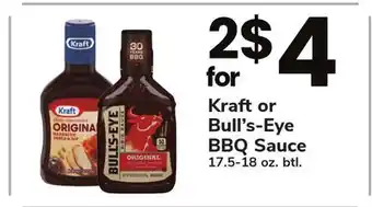 ACME Kraft or Bull's-Eye BBQ Sauce offer