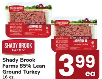 ACME Shady Brook Farms 85% Lean Ground Turkey offer