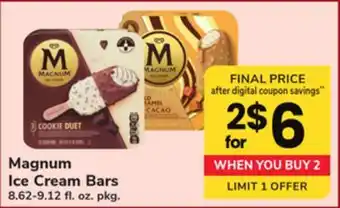 ACME Magnum Ice Cream Bars offer