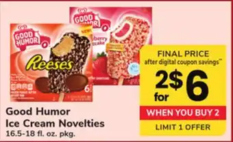 ACME Good Humor Ice Cream Novelties offer