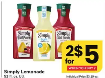 ACME Simply Lemonade offer