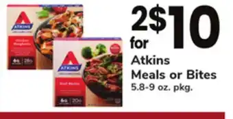 ACME Atkins Meals or Bites offer