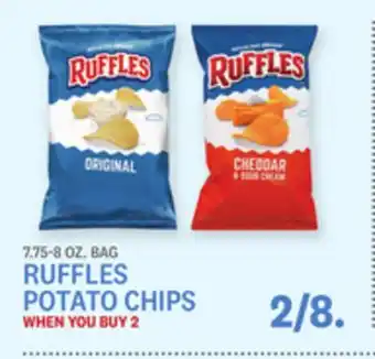 Kings Food Markets RUFFLES POTATO CHIPS offer